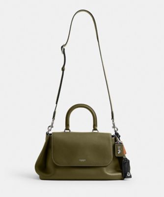 まだ使ってないコーチバックです スラウチー ローグ トップ ハンドル バッグ | COACH/コーチ